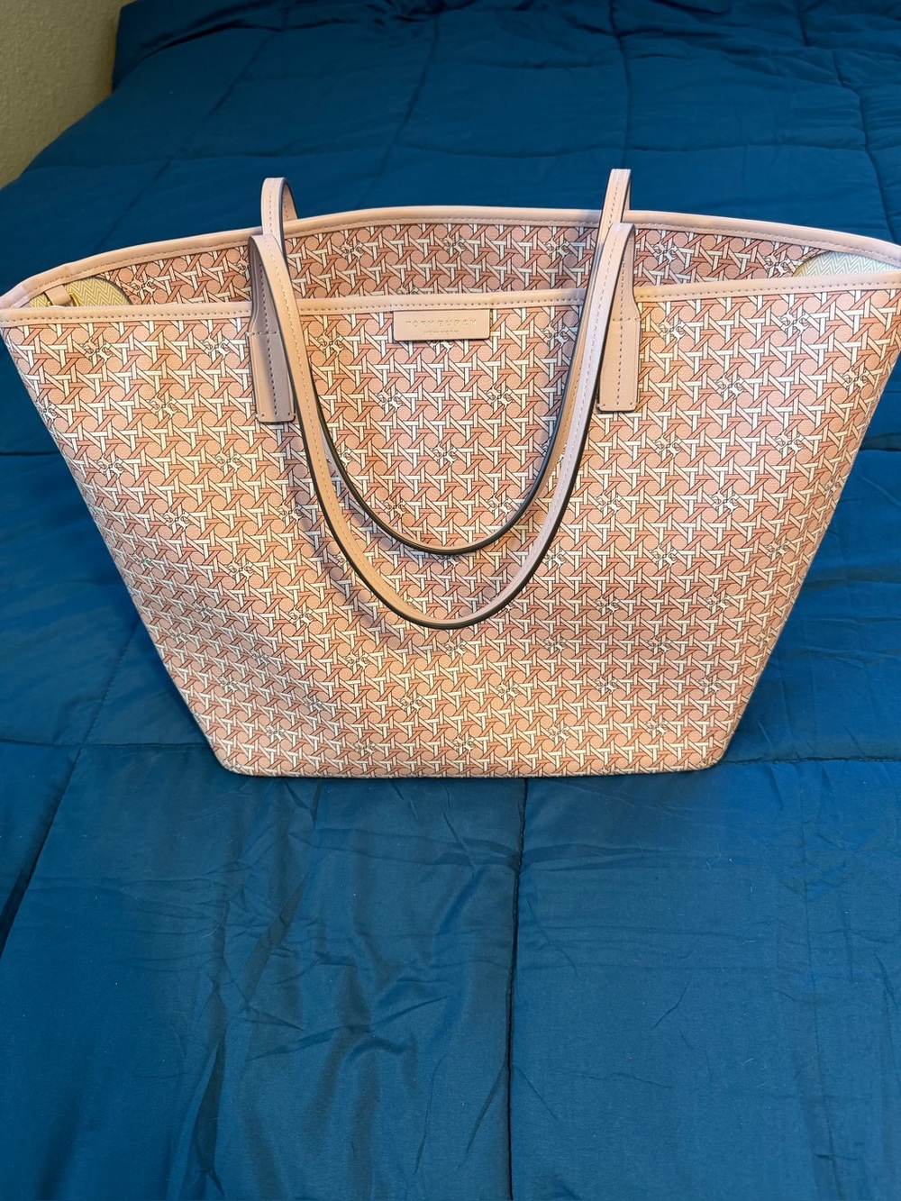 Tory Burch Basketweave Tote